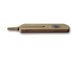 Support en bois pliable avec tasseur intégré pour roulage de CBD, support à rouler plié