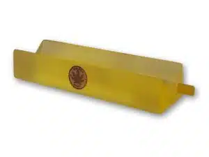 RollSpace jaune - accessoire pour rouler le CBD en époxy avec tasseur jaune