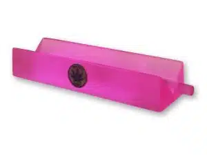 RollSpace rose - accessoire pour rouler le CBD en époxy avec tasseur rose